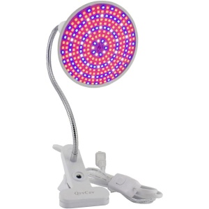 Lampa pentru cresterea plantelor de interior, Flippy, nu emana caldura, 290 leduri, 2 culori , prindere cu clips, 46x11.5x9.2 cm - Img 1