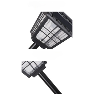 Lampa solara de tip stalp pentru gradina, Flippy, Alb Rece - Img 5