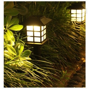 Lampa solara Led pentru gradina, Tip felinar, Flippy, Alb cald - Img 9