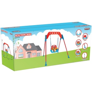 Leagan pentru copii Pilsan Samba A-Frame Swing cu cadru metalic - Img 4