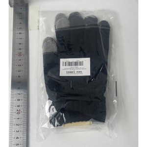 Manusi de Dama, Flippy, Functie Touchscreen (ecran tactil), Material Acril Tricotat, Manseta Elastica, Interior Catifelat, Marime Universala, Negru - Img 10