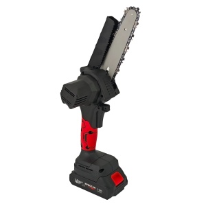 Mini fierastrau DDT-CRISTAL, 24V, 2Ah, Lama siLant 6", 2 acumulatori, Incarcator, valiza de transport - Img 2