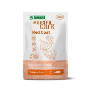 Nature s Protection Gustari Pentru Caini Blana Rosie de Toate Rasele cu Ton 70g - Img 1