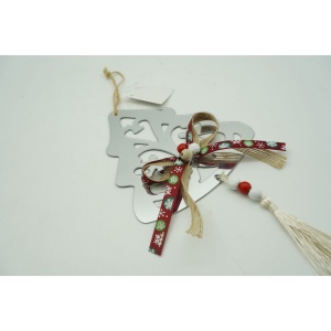Ornament brad, Flippy, Brad, Argintiu, Lucios, 14*26CM, Acril, Interior/ Exterior - Img 5