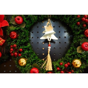 Ornament brad, Flippy, Brad, Auriu, Lucios, 8*23CM, Acril, Interior/ Exterior - Img 2