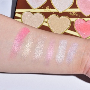 Paleta Iluminatoare, Flippy, 6 Nuante, Be Mine, Culori Calde, Dreptunghiulara, 140 g, Valabilitate 24 Luni, 17.4x11.5x1.3 cm, Varianta B, Rose - Img 2