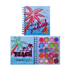 Palete de Machiaj, KEVIN & COCO, Colour Fruit Party, Fard de Pleoape, 20 culori, 15.3 x 17.4 x 1.2 cm - Img 6