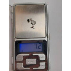 Pandantiv, Jolie Silver, Argint 925, Model Peste cu Pietre, 1.2 G, 1.5 x 0.8 Cm - Img 4