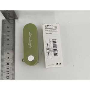 Peeler pentru Legume si Fructe, Flippy, 3.6 x 9.1 cm, Multifunctional, Curatator Pliabil, din ABS si Otel Inoxidabil, Verde - Img 2