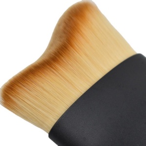 Pensula Multifunctionala, Flippy, Pentru Machiaj sau Indepartat Praful din Masina, Par Sintetic, cu Capac de Protectie, Negru - Img 13