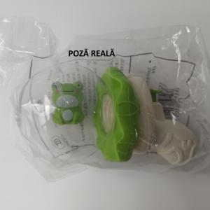 Pistol cu Apa pentru Copii, Flippy, Multifunctional, Capacitate 250 mL, Model Broscuta, 15.6x8x8.6 cm, ABS, Verde - Img 7