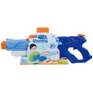 Pistol cu Apa pentru Copii, Rezervor, Pentru Piscina/Plaja, Flippy, 6ani+, Albastru, 1500ML - Img 3