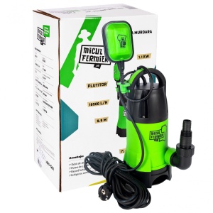 Pompa apa murdara cu plutitor, 1.1 kW, 18500 l/h, 9.5 m - Img 1