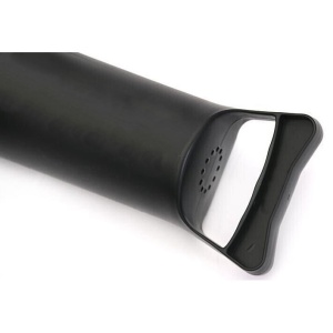 Pompa manuala pentru umflat obiecte gonflabile , colace , saltele , cu 3 adaptori pentru interconectare si furtun, negru, Flippy - Img 3