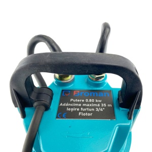 Pompa submersibila Broman QDX80-35-0.8, 800 W, refulare 35 m, 36 m³/h, racord 3/4" - Img 3