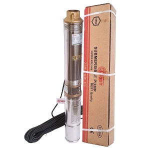 Pompa submersibila de adancime DDT 8 turbine 4QJD2-8, 1500 W, 120 m inaltime, 7 mc/h, 1", 25 m cablu - Img 1