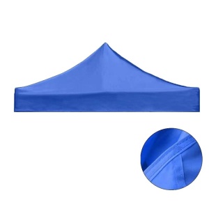 Prelata,copertina pentru acoperis cort tip pavilion Flippy, 3 x 6 m , impermeabila, invelis din material textil oxfort 700D, cauciucat Albastru - Img 5