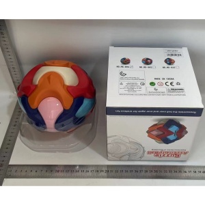 Pusculita Sub Forma de Minge, Flippy, de Construit, se Asambleaza/Dezasambleaza, din Plastic, 16.5x16.5x16.5, Multicolor - Img 2