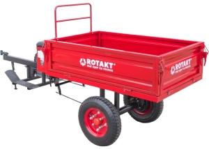 REM300S Remorca agricola capacitate incarcare 300 Kg, roti 4.00-8 - Img 3