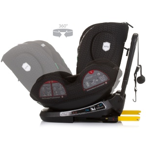 Scaun auto Chipolino Peak I-Size 40-150 cm obsidian cu sistem Isofix - Img 6