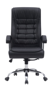 Scaun de birou US135 West, negru, 78x64x115-121 cm - Img 2