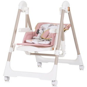 Scaun de masa Chipolino Milk Shake 2 in 1 flamingo - Img 3