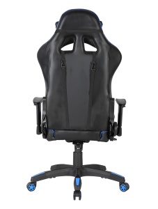 Scaun gaming US90 Silverstone, negru si albastru, 68.5x61.5x125-134.5 cm - Img 4