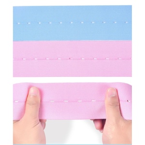 Set 2 Centuri de Monitorizare a Ritmului Cardiac Fetal, Flippy, Material Moale si Elastic, 6 x 130 cm, Albastru/Roz - Img 5
