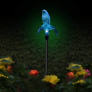Set 3 Lampi Solare LED tip pasare-fluture-libelula, Inaltime 43 cm, Flippy, Multicolor - Img 10
