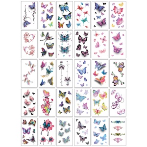 Set 30 tatuaje cu apa diverse modele