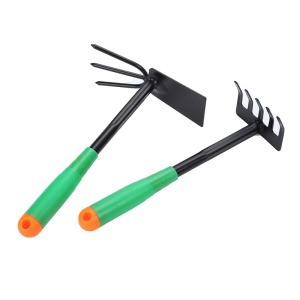 Set 4 Unelte de Gradina Flippy, pentru Plantare Prelucrare Sol si Ingrijire Plante, Material PVC si cardboard, 31.5 x 8.5 cm, verde - Img 6