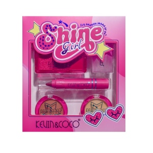 Set 5 Produse de Machiaj, KEVIN & COCO, Shine Girl, 18 x 15.8 x 3.5 cm - Img 3