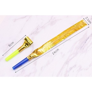 Set 6 Suflatori, Flippy, pentru Petrecere, Tematica Aniversare, 8 cm, Multicolore - Img 2