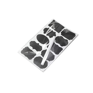 Set Cutii de Depozitare a Alimentelor, Flippy, 7 Recipiente, 10 Etichete Reutilizabile, 4 Linguri, pentru Bucatarie, Spatula, Etansare, Fara BPA, Transparente, Capac Negru - Img 3