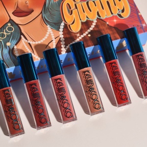 Set de Buze, KEVIN & COCO, Caramel Pie, 12 Lip Gloss-uri, 24 x 18.5 x 3.4 cm, Multicolor - Img 4
