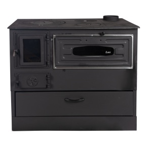 Soba pe lemne 9kW Grand Fantazia Lux, cos dreapta - Img 1