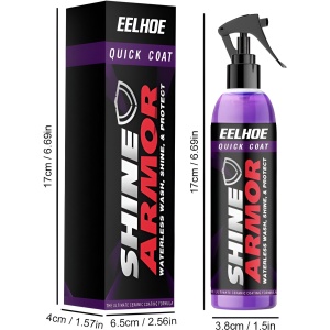 Spray Hidrofob Auto, Flippy, Curatare, Acoperire, Stralucire, Reparare Zgarieturi, Nanotehnologie, Spalare fara Apa, 100mL - Img 6
