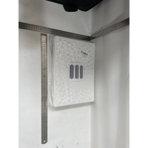 Suport Ergonimic pentru Picioare, Flippy, Plastic, cu Role de Masaj pentru Talpi, pentru Birou, Usor de Transportat, Detasabil, 33.5x24x12 cm, Alb - Img 2