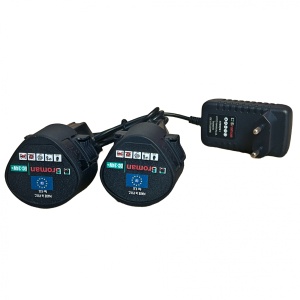 Trimmer (motocoasa electrica ) BROMAN , 2 acumulatori 24 V, 8 accesorii incluse - Img 3