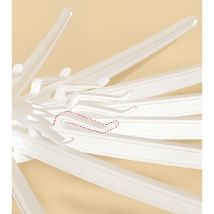 Uscator de Rufe Vertical, Flippy, 3 Niveluri, Pliabil, din ABS+PP+Otel Inoxidabil, Rotire 360 Grade, 178.7 x 75 cm, Alb - Img 5