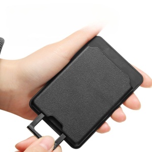 Accesoriu pentru telefon 3 in 1 Flippy, incarcator Wirelles Magsafe, portofel si suport, negru - Img 6