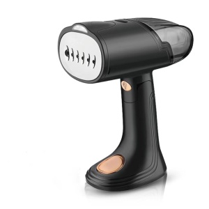 Aparat de Calcat Vertical Portabil cu Abur, Flippy, Putere 1500W, Rezervor Detasabil de 138ml, Priza, Functie Anti Calcar si Auto Curatare, Pliabil, cu Perie, 20x10.5x8 cm, Negru - Img 9