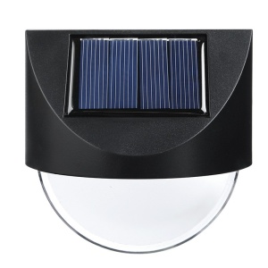 Aplica solara LED Flippy, ABS/Policarbonat, rezistent la apa IP65, 1 LED, pentru gradina, casa, balcon, terasa, 1.2V, 600mah, 8.8 x 8.5 cm, alb cald - Img 1