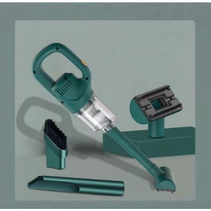Aspirator Portabil fara Fir, Flippy, Incarcare USB, Pentru Casa si Masina, Autonomie 45 min, Verde - Img 6