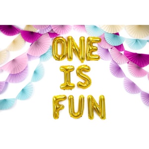 Balon Folie Metalizata Litera U, Flippy, 40 cm, Umflati cu Heliu sau Aer, Ambalaj Individual, Pai inclus, Auriu - Img 4