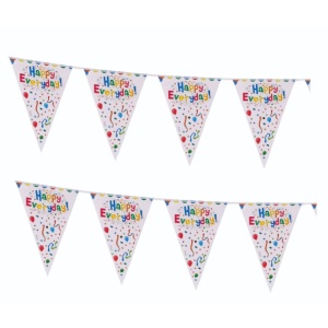 Banner Happy Birthday, Flippy, Stegulete, 33 x 24 cm, Model Happy Everyday, Multicolor - Img 2