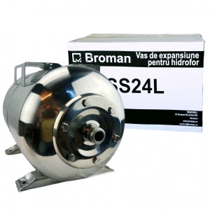 Bazin hidrofor inox 24 L Broman