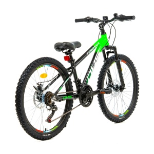 Bicicleta Copii Dhs Terrana 2423 - 24 Inch, Negru/Verde - Img 2
