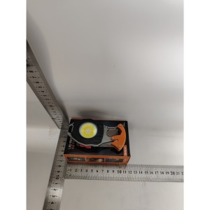 Breloc Multifunctional, Flippy, Model W5147, Kit Supravietuire, Lanterna, Bricheta, Fluier, din ABS/Aluminiu, Alimentare USB, Negru/Portocaliu - Img 15