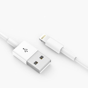 Cablu Date Flippy, compatibil cu iPhone, 2A, 1 m, WUW-X83, Blister, Alb - Img 4